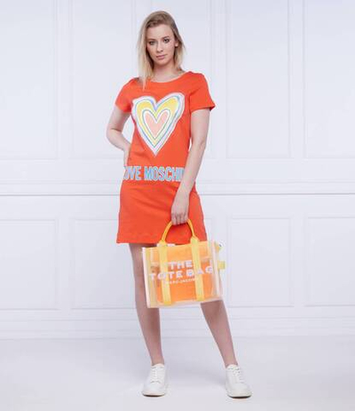 платье Love Moschino - оранжевый(W5929 18 M3876)
