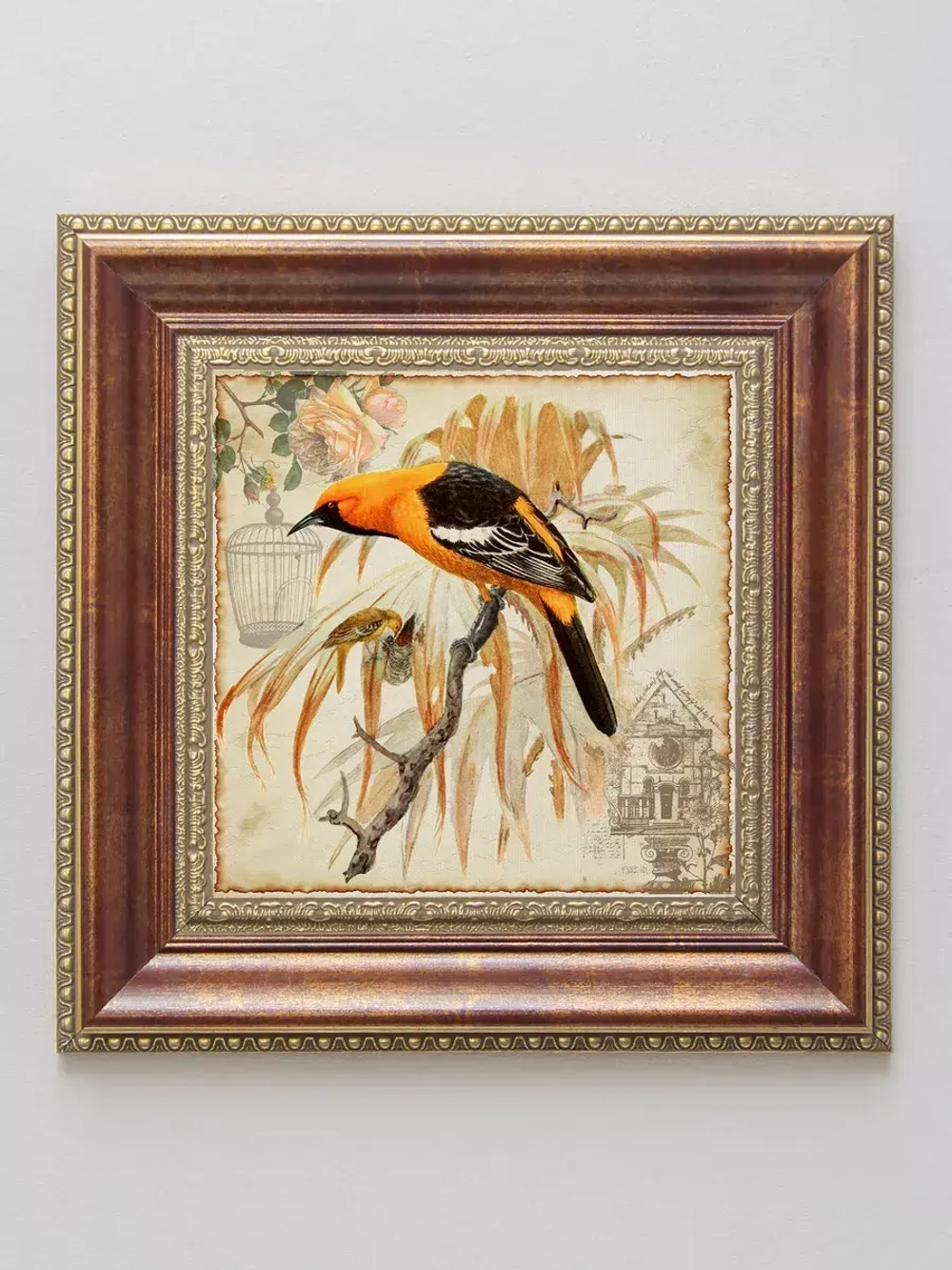 Картина на стену интерьерная на холсте 30х30 см