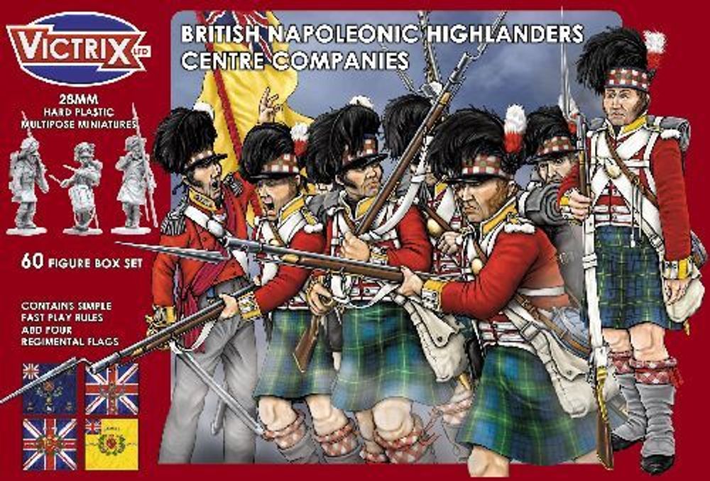 VX0006  Napoleonic Highland Infantry Centre Companies,