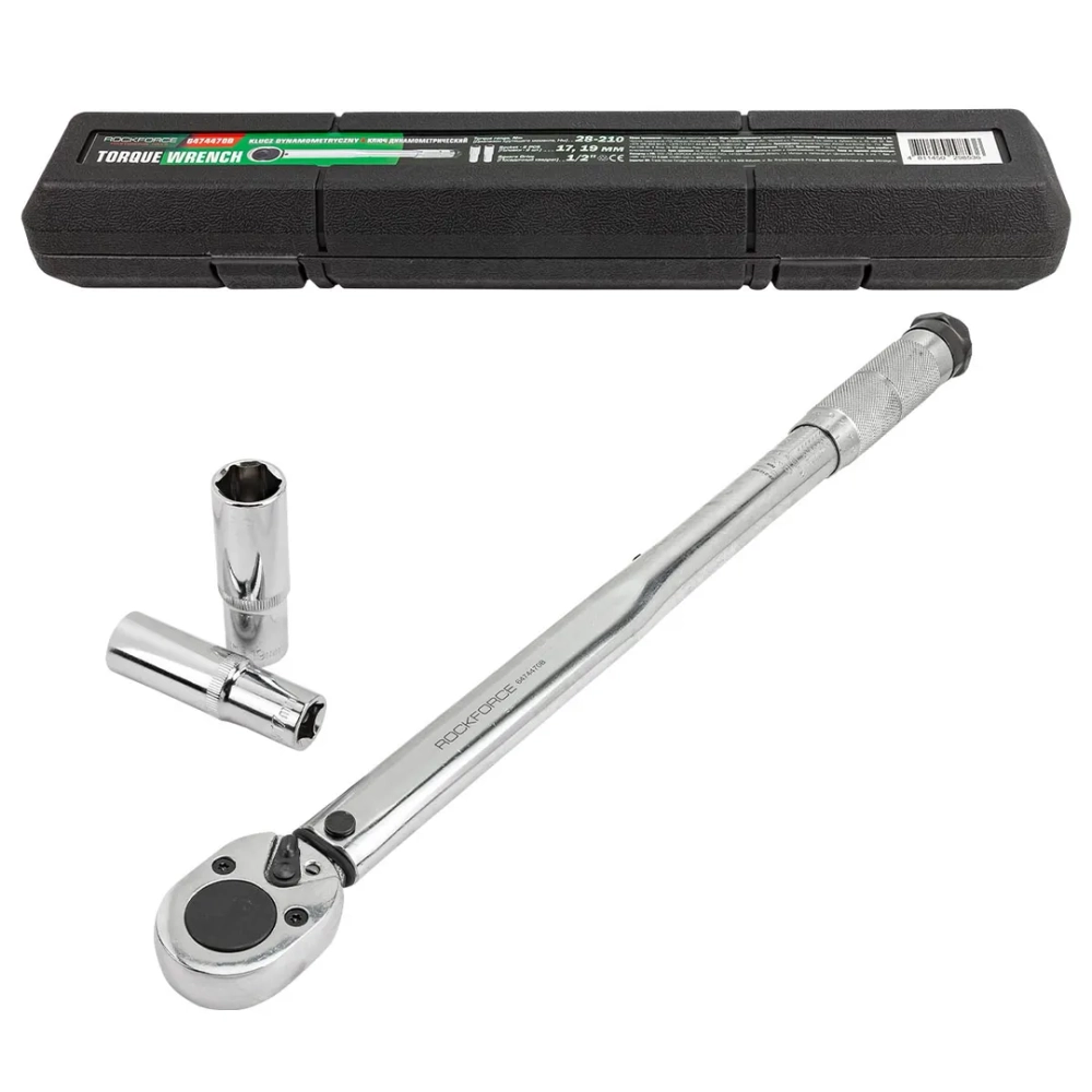 Ключ динамометрический 28-210 Нм RockFORCE RF-6474470B