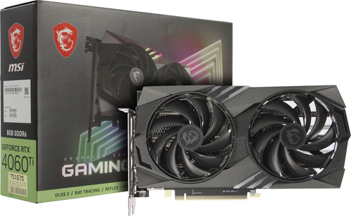 Видеокарта 8G GDDR6 MSI Gaming RTX 4060 Ti
