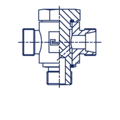 Соединение JTE DS12 18х1.5 (корпус)