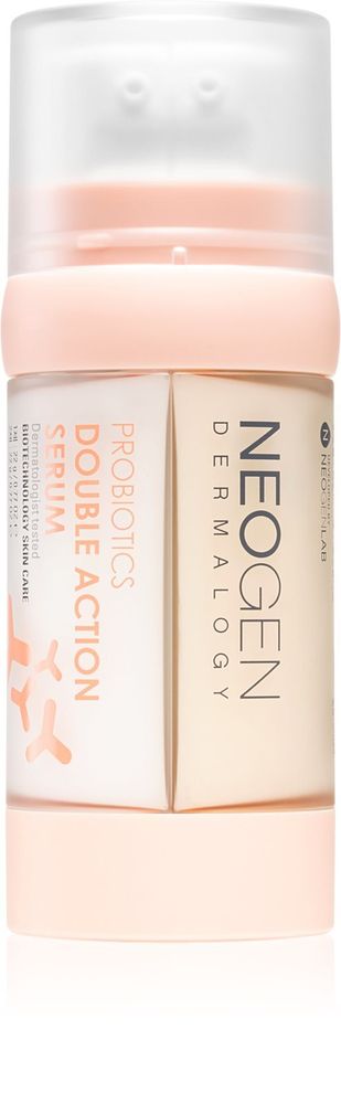 Neogen Dermalogy Probiotics Double Action Serum - двухфазная сыворотка для эффекта осветления и разглаживания кожи /   2x22  g  / GTIN 8809653241172