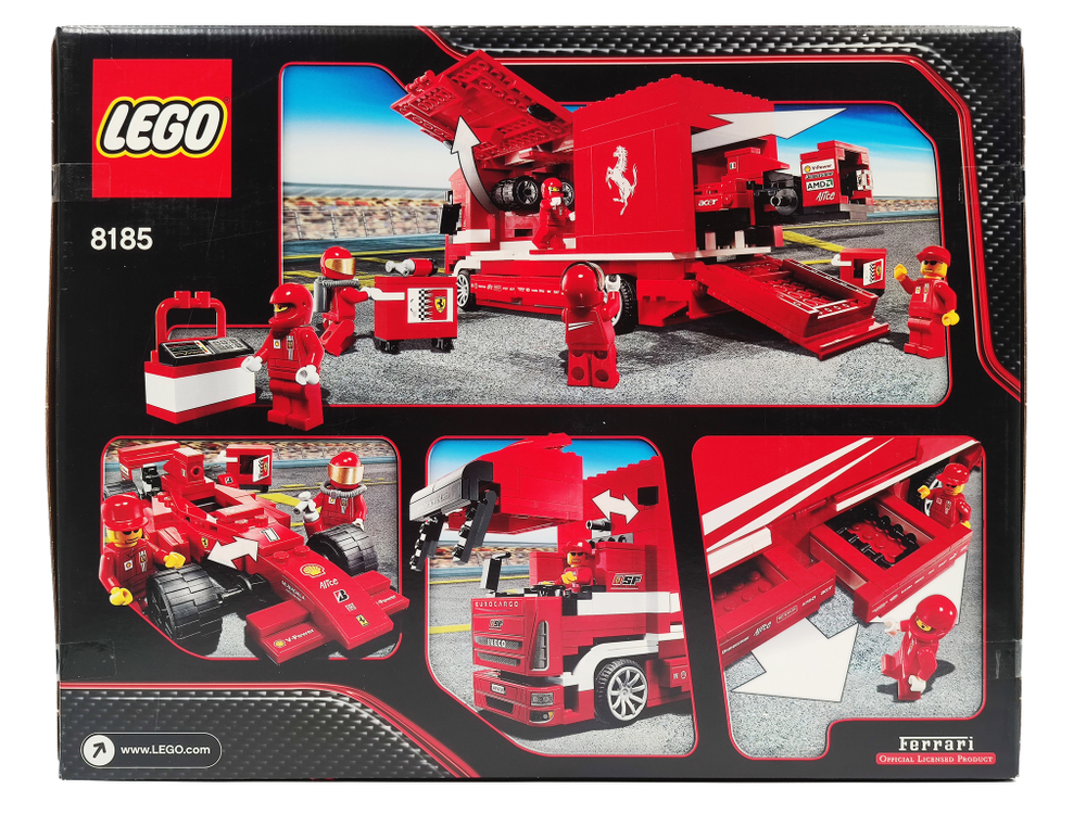 Конструктор LEGO Racers 8185 М.  Феррари Грузовик