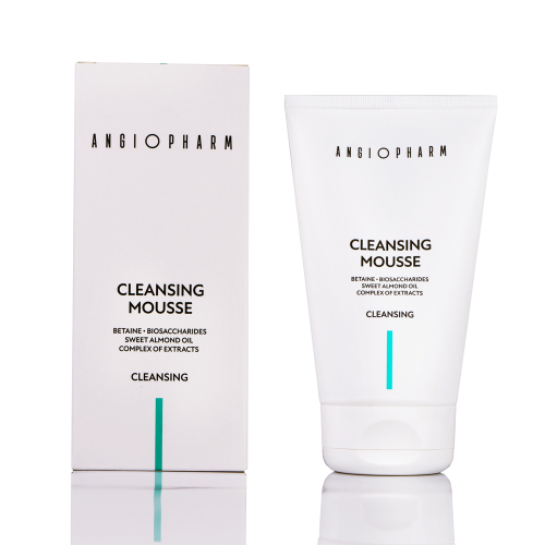 МУСС ОЧИЩАЮЩИЙ ДЛЯ ЛИЦА АНГИОФАРМ, 150 мл