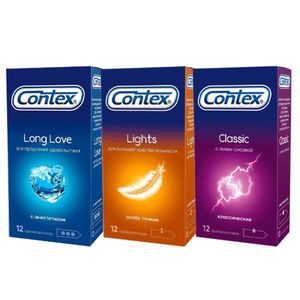 Презервативы Contex Classic/ Lights 12 шт/блок 50 блок/кор