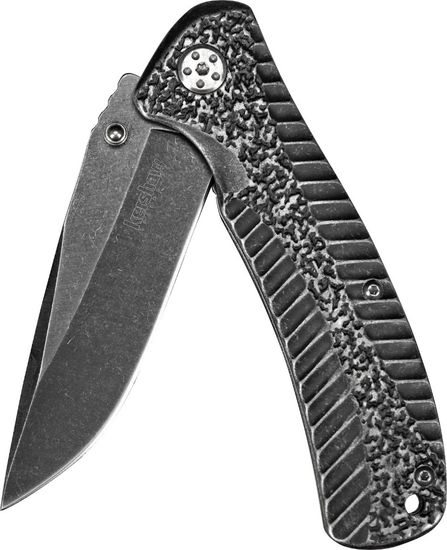 Складной нож KERSHAW Starter 1301BW c клинком из стали 4Cr14MoV, рукоять Stainless Steel