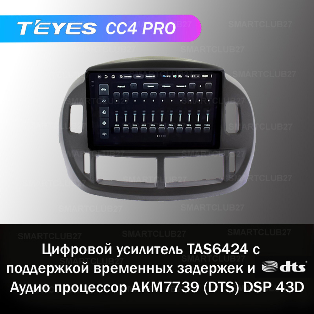 Teyes CC4 Pro 9" для Toyota Previa 2000-2007