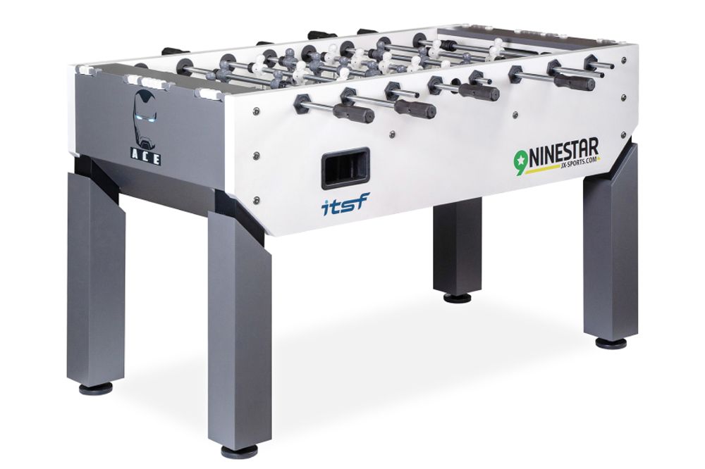 Игровой стол - футбол &quot;Nine Star Iron Men ITSF Grey&quot; (144х75,5х90)