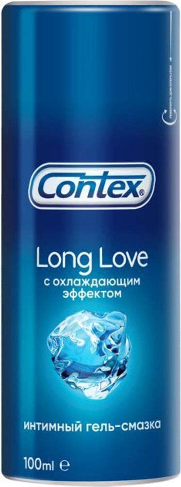 Гель-смазка Contex 100мл Long Love (продлевающая)