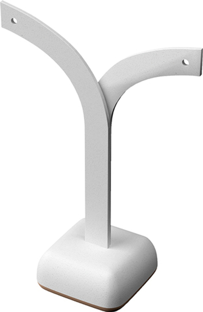 Подставка для серег/ушки/2 отверстия/основание/Н-100 мм.