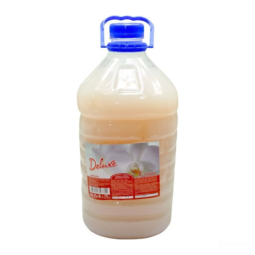 Мыло жидкое Deluxe Ваниль 5 л