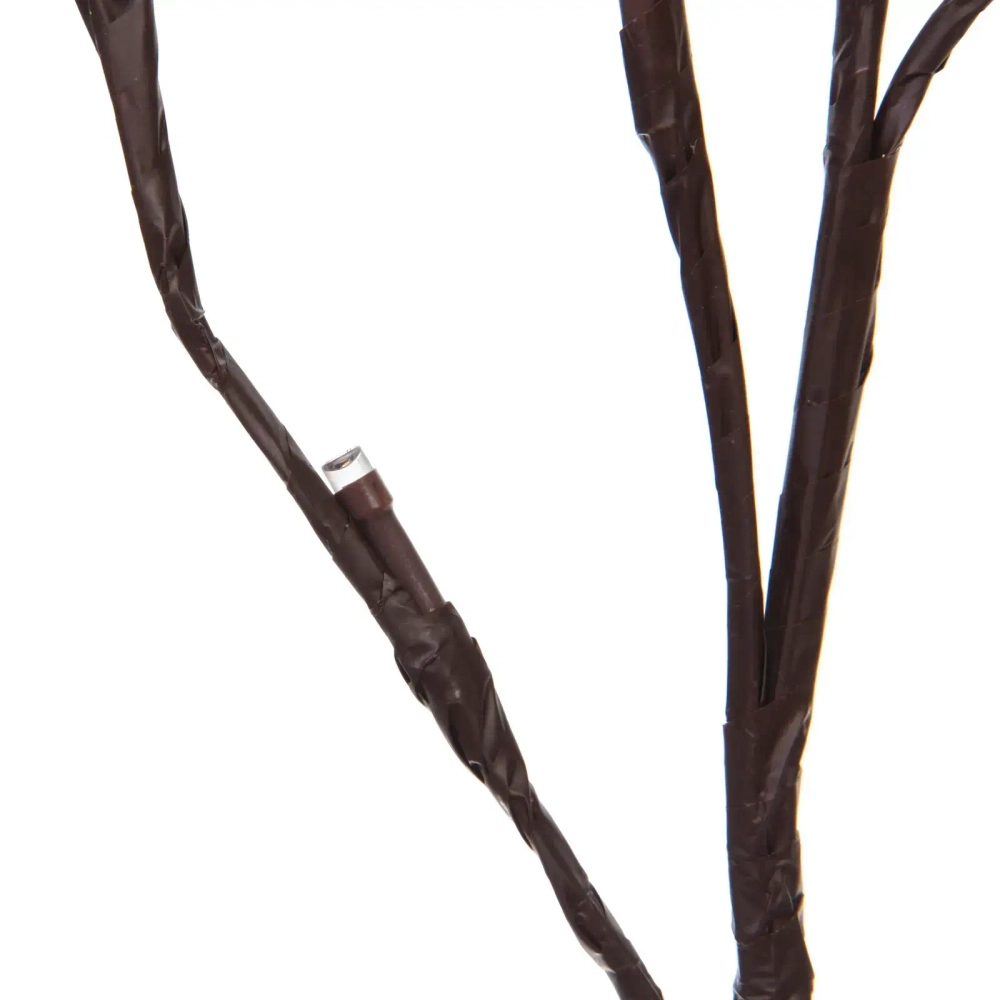 Украшение для дома ВЕТОЧКА 70 см, 20 ламп LED, IP-20 (работает от 2х батареек АА), Теплый белый