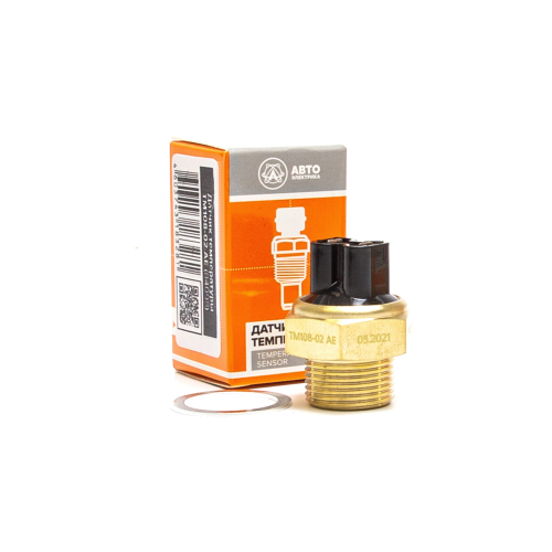 ТМ108-02 AE Датчик включения вентилятора (87°С-82°С), АЗЛК, ГАЗ, ВАЗ АвтоЭлектрика