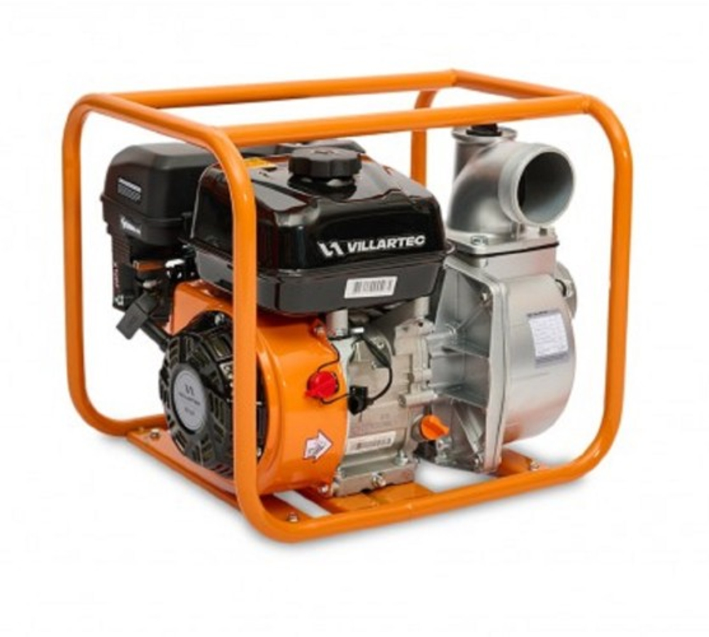 Мотопомпа бензиновая для слабозагрязненной воды VILLARTEC PB88