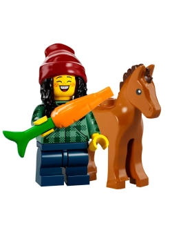 Конструктор LEGO Minifigures 71032-5 Девочка и жеребёнок