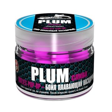 Бойлы насад. плав. Sonik Baits 14мм PLUM Fluo Pop-ups 90мл