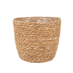 Кашпо плетеное "Сафари", 4,5л внешний размер Д215 Ш215 В195, натуральный
