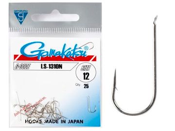 Крючки Gamakatsu LS-1310N HOOKS NICKEL разм. 12 25шт.