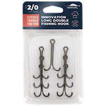 Двойник Narval Fishing Long Double Trouble #5/0 7шт Teflon Coating NVHLD75/0
