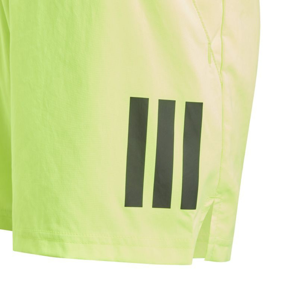 Шорты для мальчика теннисные Adidas Boys Club Tennis 3-Stripes - зеленый