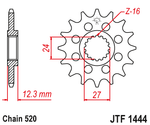 Звезда JTF1444.15