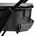 Детская коляска Peppy Tecla 3 в 1 с автокреслом Rise Shadow Antrazit Chrome Edition (Графитовый)