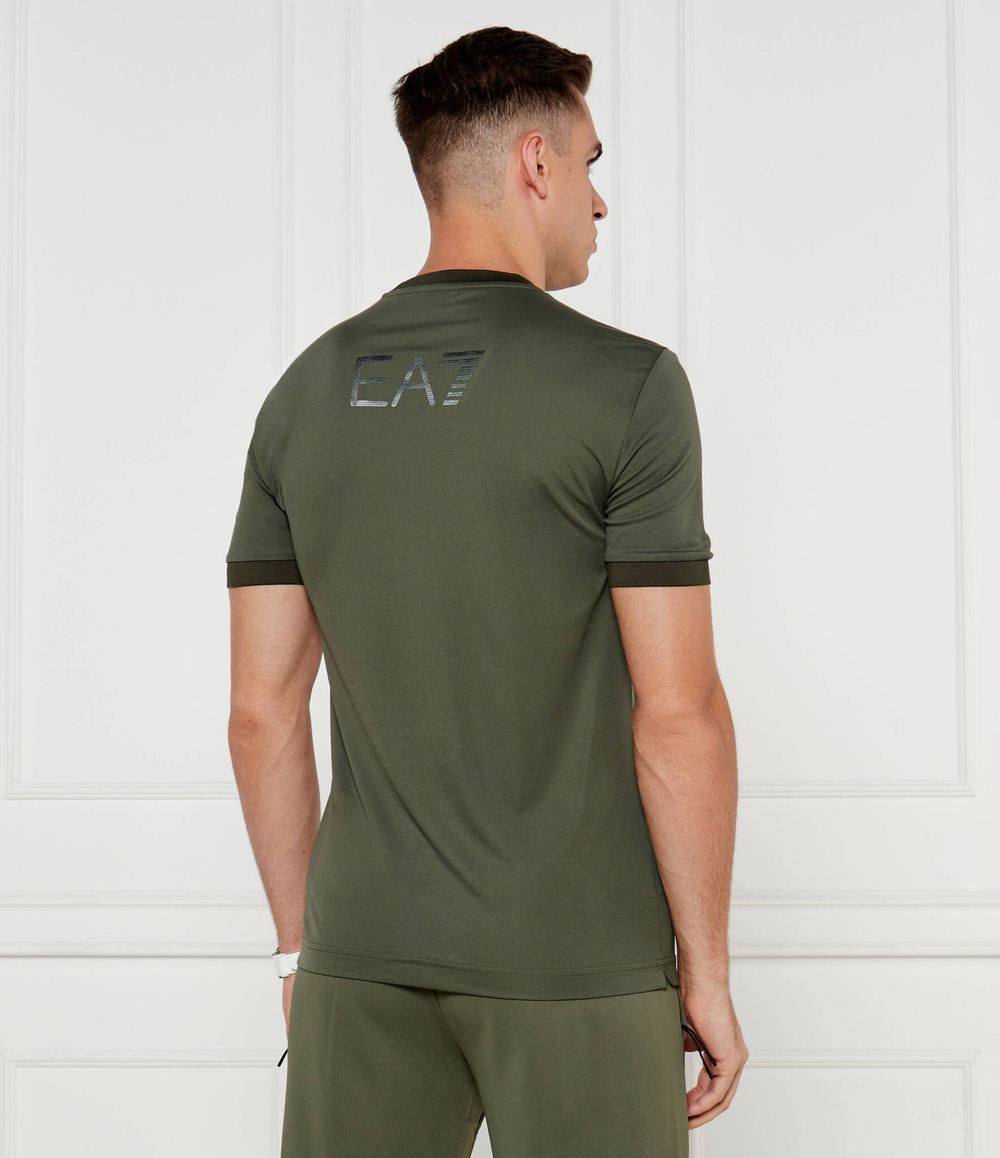 Футболка EA7 - оливковый(6DPT18 PJRGZ)