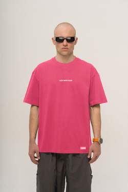 Футболка KUL'TURA "LAZY BOYS" Розовый