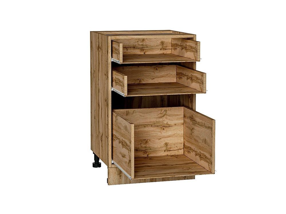 Каркас нижнего шкафа с 3-мя ящиками Н 503