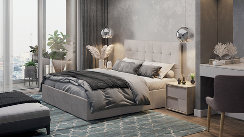 Спальный гарнитур «Эмбер» стандартный без шкафа