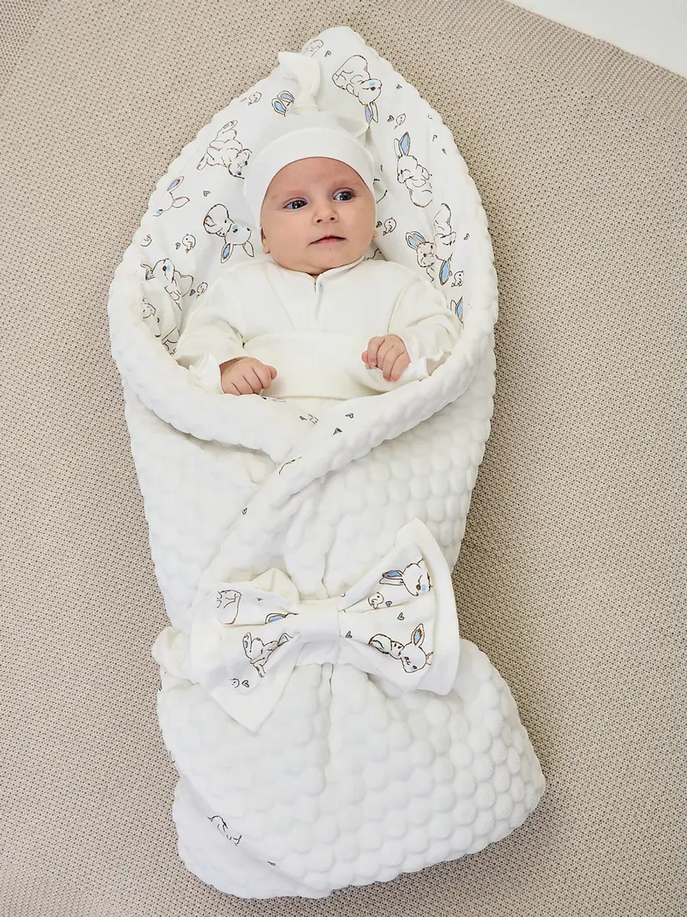 Конверт на выписку новорожденного осень без костюма