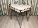 Раскладной кухонный стол Wide Beige