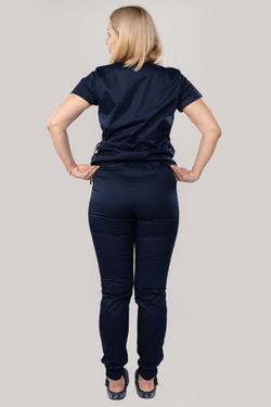 Костюм медицинский женский 386 СИНИЙ