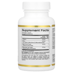 California Gold Nutrition, TheanineUP™, L-теанин, кофеин, какао и матча, 60 растительных капсул