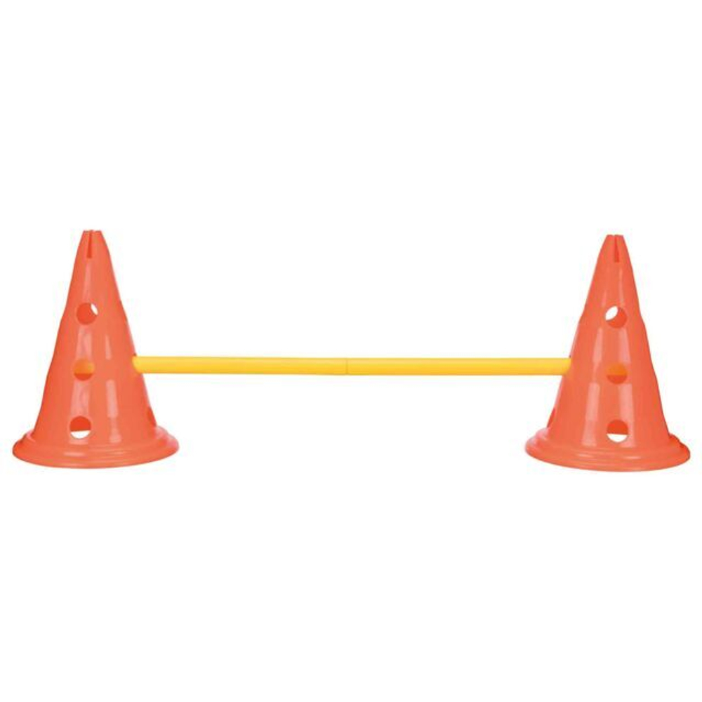 Набор препятствий для аджилити Dog Activity, 6 конусов, 3 рейки, ф 23 × 30 см/ 78 см, Trixie