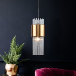 Светильник подвесной (подвес) Rivoli Donna 3149-201 1 х Е14 40 Вт модерн потолочный