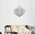 Pendant design lamp  Meshmatics by Moooi D45 (Silver)