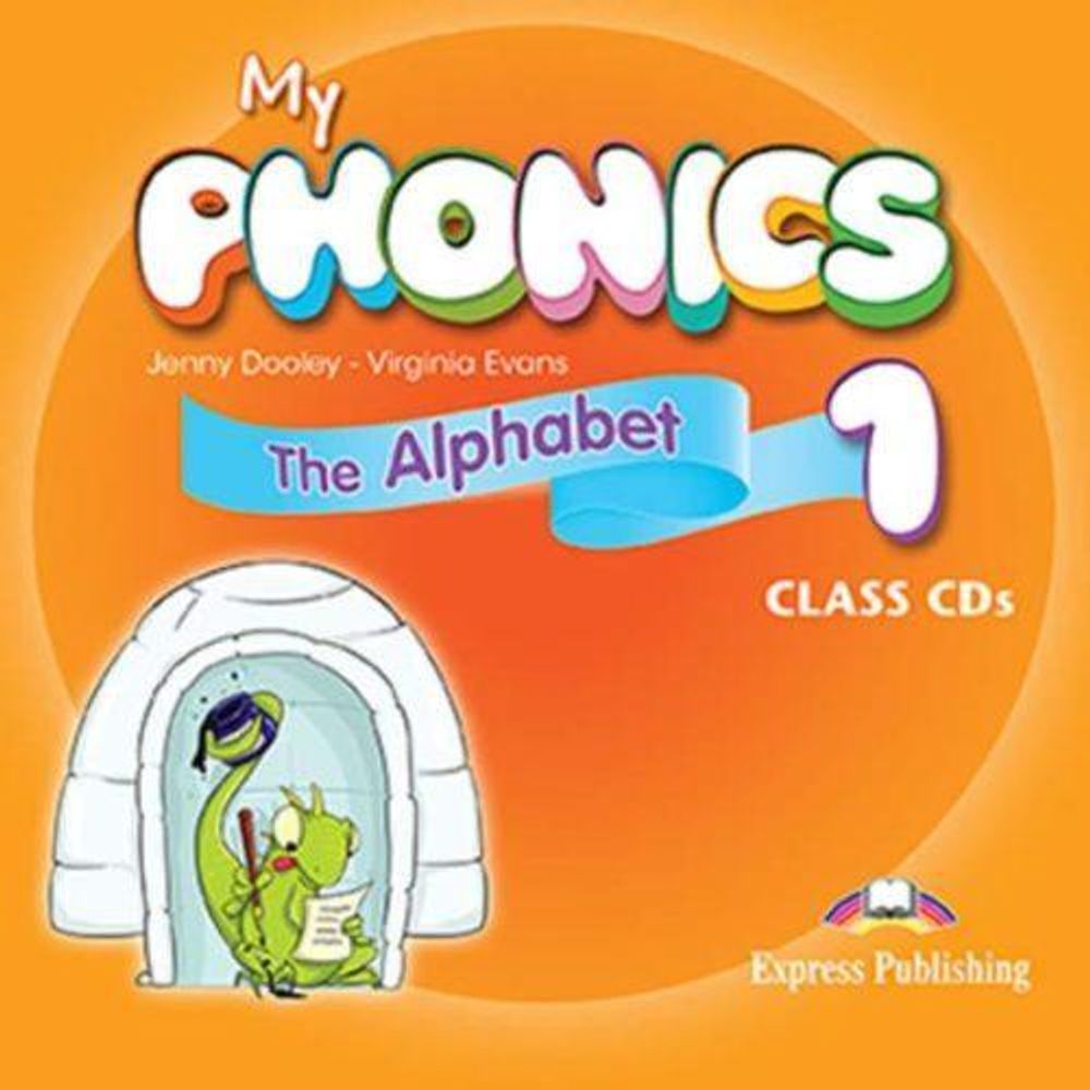 My phonics 1. Τhe Alphabet Class CD (set of 2). Аудио CD для работы в классе (2 шт)
