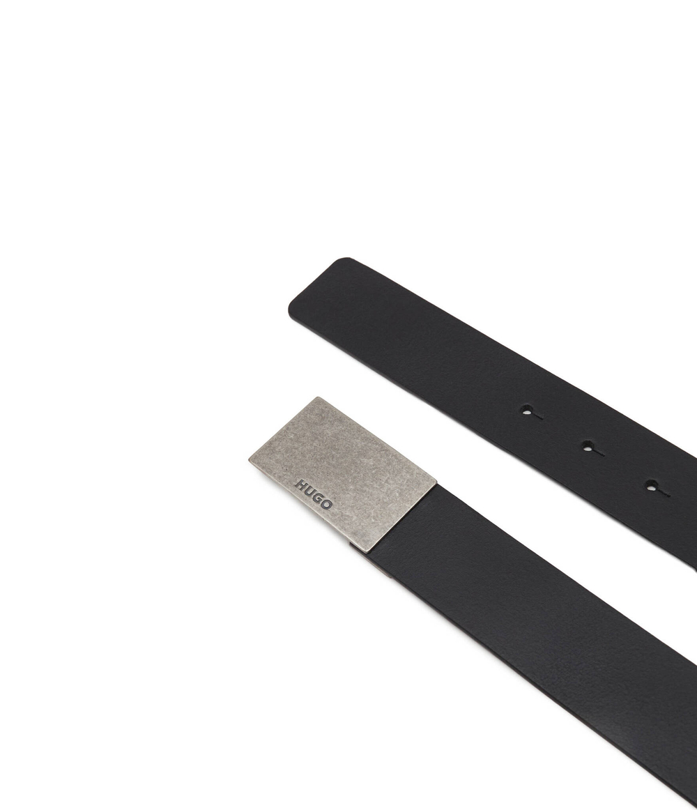 Кожаный ремень Gand-Ai HUGO - черный(50503425)