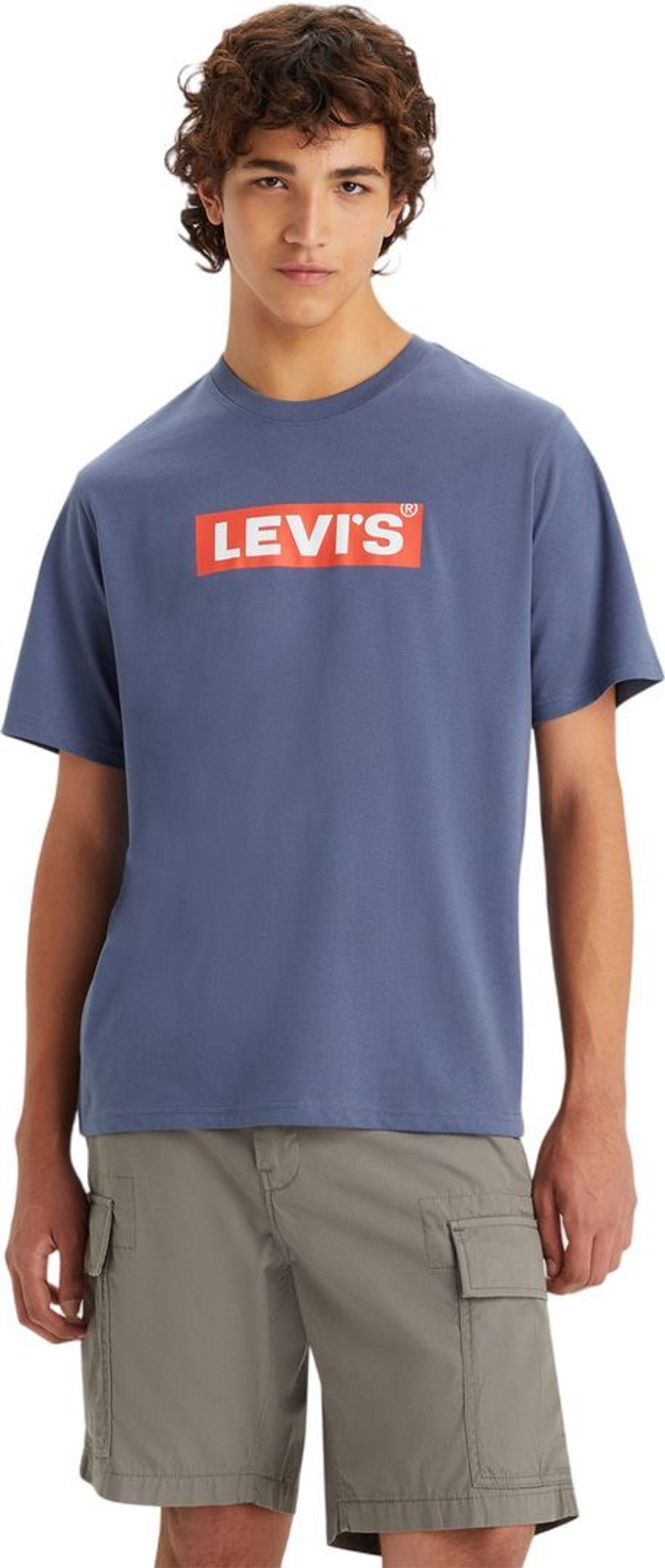 Футболка Levis SS RELAXED FIT TEE BLUES синий
