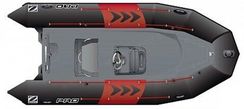 Лодка надувная ZODIAC PRO 500 ПВХ ( черно-серая )