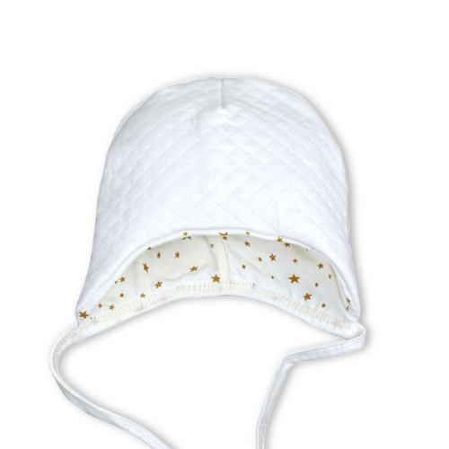 Шапочка утеплённая из капитония «Звездочки»(с дефектом)