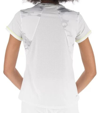 Женская теннисная футболка Lotto Tech II D1 T-Shirt - белый