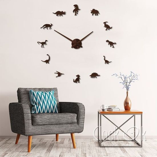 Настенные 3D часы Dino
