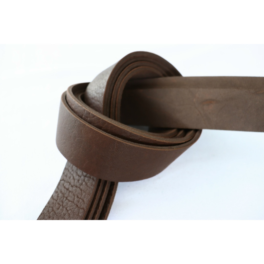 Ременная заготовка махагон с разбивкой⠀⠀⠀