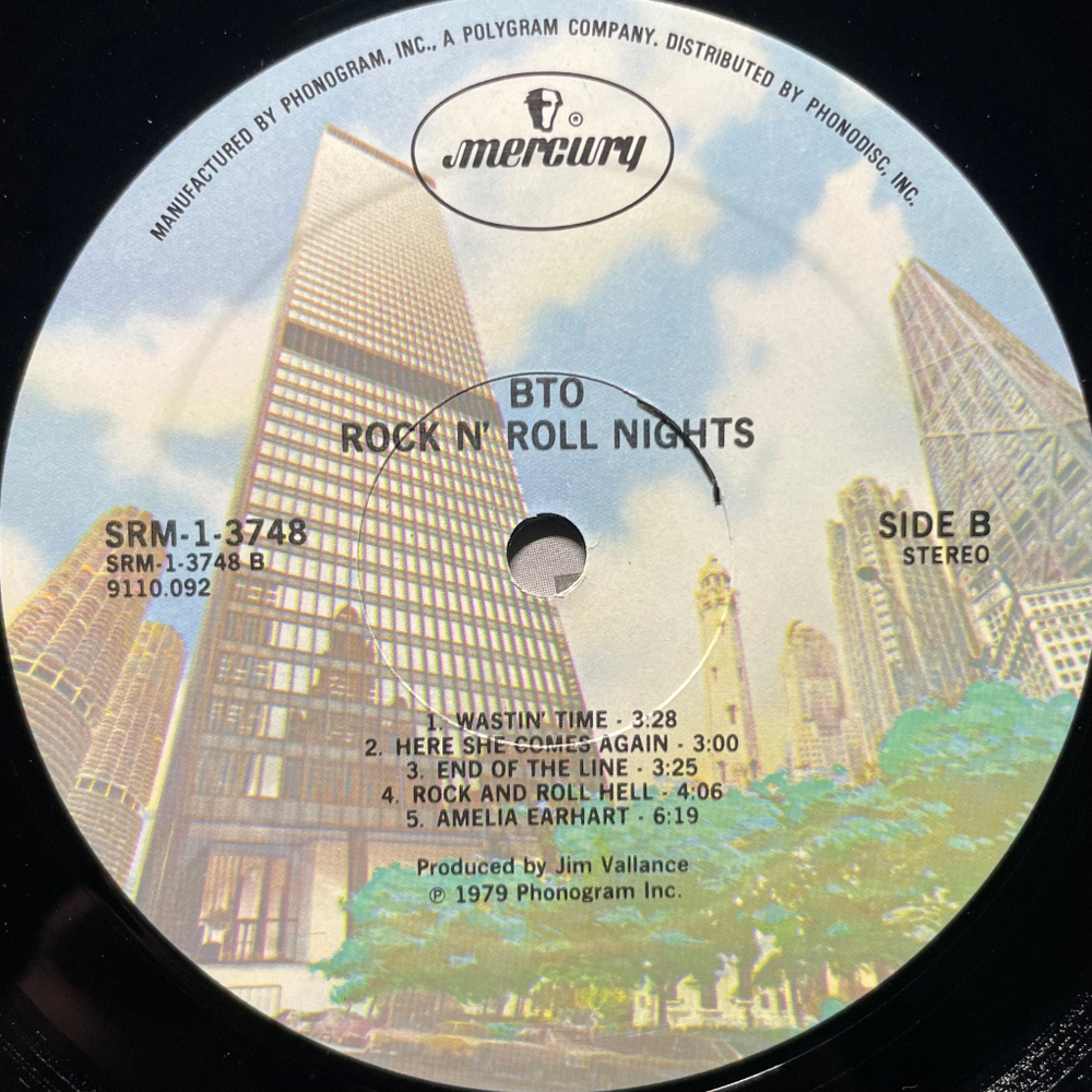 BTO ‎– Rock N' Roll Nights (США 1979г.)