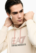 EA7 Emporio Armani Толстовка с капюшоном - Бежевый