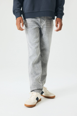 H&M Джинсы свободного кроя с зауженным кроем, светло-серый