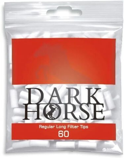 Фильтры для сигарет "Dark Horse" Long Filter Regular 8mm 60шт